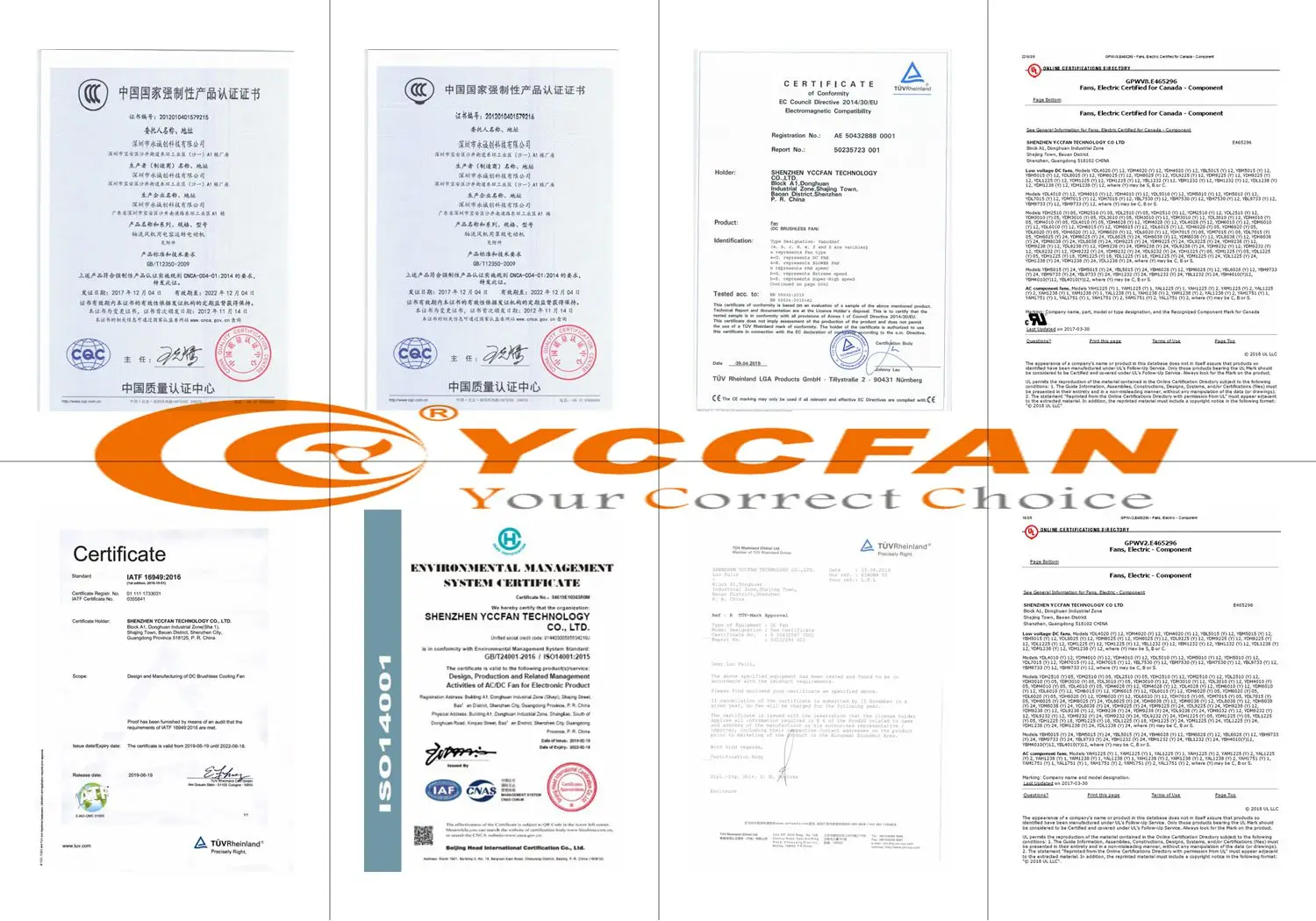Waterproof Ip55 Axial Fan, YCCFAN, 120x120x38mm, 1238 - detail 28