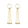 Wholesale Vintage Ladies Long Chain Rose Gold Silver Fashion Tassel Earring Jewelry For Women