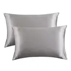 standard size 20"x30" silk satin pillow case for hair and skin