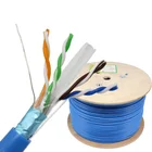 CAT6 1000FT BC CCA SFTP FTP UTP PVC PE Double Sheath Cat 6 Network Cable 305m