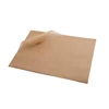 Unbleached natural kraft brown food grade food wrapping butter paper