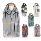 Fashion oversize cozy scarf Lady Fluffy Brushed soft scarf