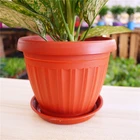 Garden Flower Pot High Quality Garden Plant Plastic Modern Small Flower Pot