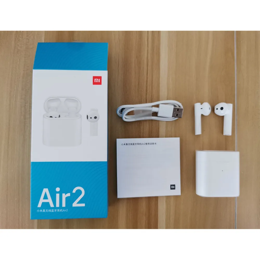 Xiaomi Airdots Pro 2 Air 2 TWS Bluetooth Headset 2 Mi True Wireless Earphone 2 Smart Voice Control Tap Control Dual MIC ENC - ANKUX.COM