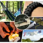 Camping Equipment Paracord Survival With Tools Outdoor Accessories Fire Starter Bracelet