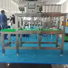 semi auto beer can bottle filling and capping machine