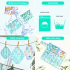 Washable cloth pads reusable bamboo sanitary napkin menstrual pad