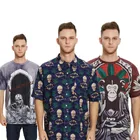 Full color sublimation printing t shirt with logo bulk order oem and ODM 2019 new design