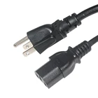 3 Prong US Plug AC Power Cord Cable for Laptop PC Adapter Supply Power Cords