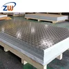 Aluminium 5754 grade 1250x2500x5mm thick 5 bar pattern checkered plate