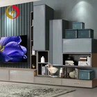 Tv Room Tv Table Decorative Design Multiple Size Lockers Combination Wooden Living Room Tv Table