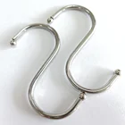 Wholesale direct high quality shelf stand rack metal wire S hanger display hook