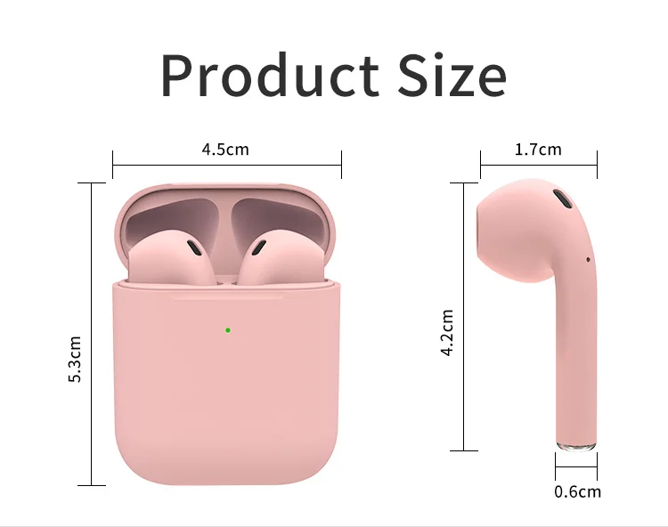 Original Earphone i100 i24 i27 Pop-up Features Wireless Headphones - ANKUX.COM