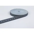 polyester customized size 2cm crocheted stripes knitted webbing elastic tape