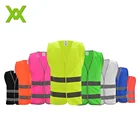 WX EN471 Hi vis custom safety reflective vest clothes work wear