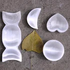 Spiritual Wholesale Carved Stones Moon Round Heart Spiritual Selentie Bowls For Healing