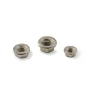 high strength m10 Alloy Steel Hex Flange Nut matched with t slot t bolt m10