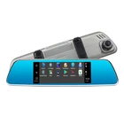Hawkeye 4G & WIFI Loop recording Dual lens DVR 1G EMMC 16GB navigator 7 inch touch screen gps navigation car