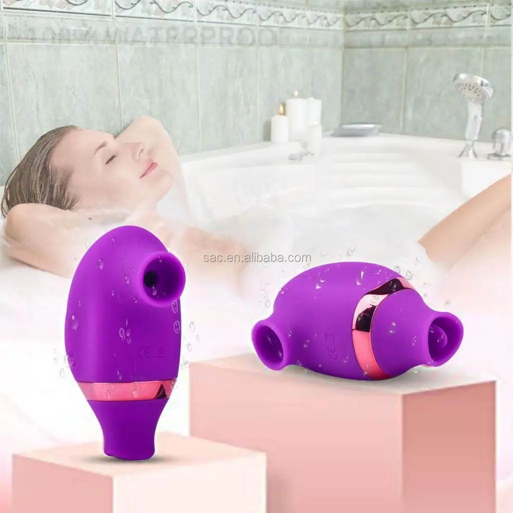 Vibrator Penghisap In Untuk Dewasa Mainan Seks Lidah Penusuk Puting