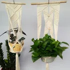 For Cotton Macrame Good Quality New Designs Plant Hanging For Home Decor
