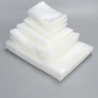 Embossing Vacuum Food Packaging Transparent PE Plastic Fresh Food Vegetables Bag