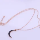 Moon Necklace World New Ladies Charm Clavicle Chain Star Moon Exquisite Shape Necklace
