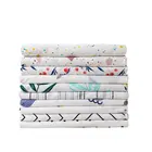 High Quality 40S 200TC 100% Cotton American Countryside Style Flower Bedsheet Set