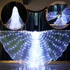 US FCC EU EMC Certificated Super Bright 316 Lamps 360-Degree Safety Led Belly Dance Isis Wings