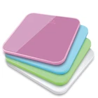 Household Tempered Glass Colorful Waterproof Body Weights Digital Weighing Electronic Bathroom Scale