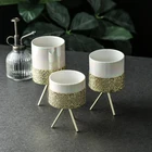 Nordic simple gardening ceramic marble vase