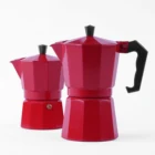 Good Reputation High Quality 6 cups Stovetop Espresso Coffee Maker Moka Pot