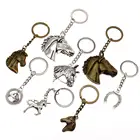 Unicorn Horse Horseshoe Car Keychain Handmade Jewelry Key Chains