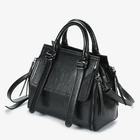 Vintage and elegant ladies shoulder handbag custom leather messenger hand bag