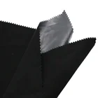 100% Polyester DTY Imitation Cotton velvet paste in transparent film Fabric For Garment