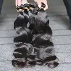 Vlasy Curly Wave Brazilian Human Hair Weave Bundles 100% Human Hair Extension Remy Virgin Cuticle Aligned Hair