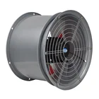 High Velocity Professional 550V Industrial Round Axial Flow Fan Kitchen Wall Mounted Metal Smoke Exhaust Fan