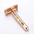 Double edge safety razor and straight razor