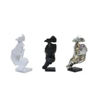Hot Sale Art Resin Crafts Ornaments Home Decoration Face Shaped Resin Crafts Ornaments Sculpture