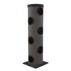 Double Platform Scratching Posts Cat Climbing Frame Wrapped Round Cat Tree