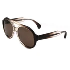 Acetate Double Brow Bar Sunglasses Designer Gradient Sunglasses For Men and Women