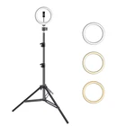 10 inch makeup studio photography led ring light with stand