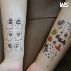 Eco Friendly Waterproof Temporary Body Sticker Water Transfer Halloween Tattoo Sticker
