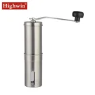 Burr Grinders Conical Coffee Grinder Wholesale Customized Logo Commercial Portable Manual Burr Coffee Bean Grinder