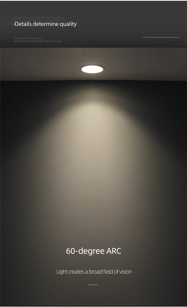 Aisilan Smart Wifi Home Led Empotrable Ultra Thin Deep Recessed Cob