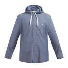 stree casual hooded cotton oxford men blouse