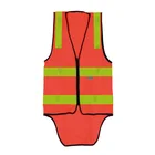 Complete production line mesh walking camo safety vest reflective
