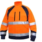 customize factory Men polycotton industrial reflective worker uniform