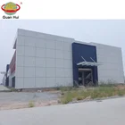 Prefabricated galvanized steel structure warehouse