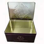 matte finishing large size beverage Can food cake buiscuits tin container