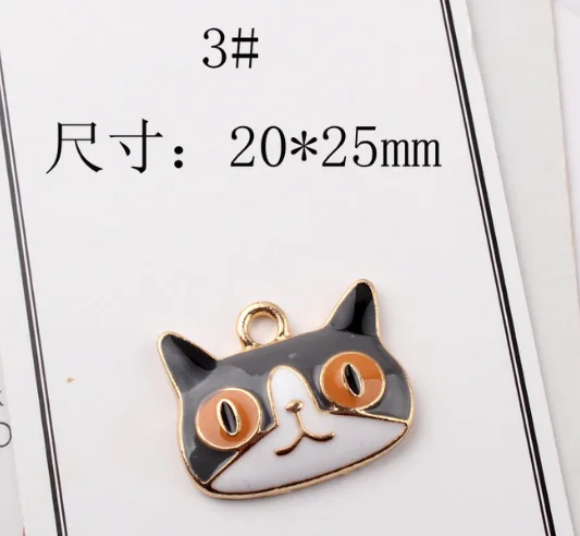 color enamel rose flower charms DIY metal alloy rose flower charms for bracelet necklace rose flower jewelry accessories.png